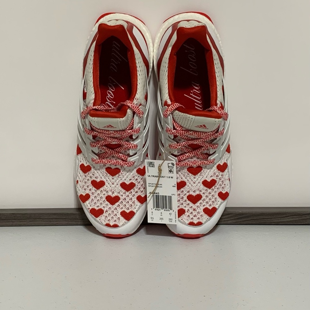 Adidas Ultra Boost 1.0 ‘Valentine’s Day' Shoes-Size 9.5 New - Picture 6 of 13
